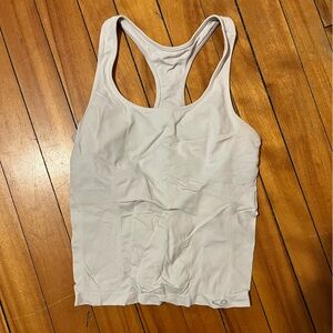 Champion White Racerback Tank Top